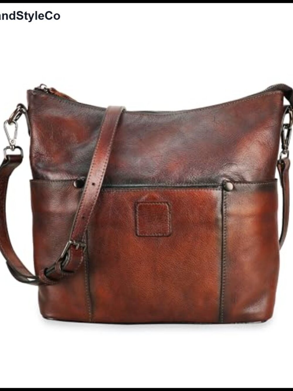 Genuine Leather Women's Crossbody Hobo Bag Tote Shoulder Purse